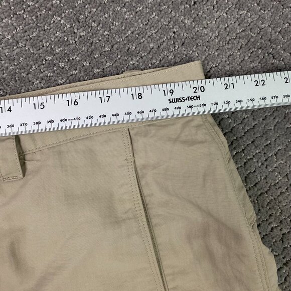 The North Face Hiking Pants Men's Size 40 x 28 Khaki Nylon Outdoors Gorpcore - Picture 9 of 13